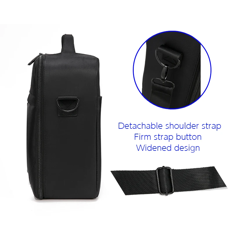 Bolso de hombro para Dron DJI MINI 2, accesorios de batería remota, bolso de mano, estuche de transporte de viaje portátil, cubierta impermeable, nuevo - imagen 3