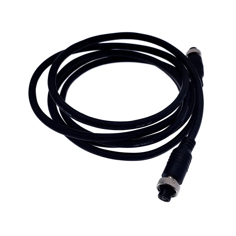 Conectores de cable GX12, 2m, 2 pines, 3 pines, 4 pines, 5 pines, 6 pines, cable de extensión de unión a tope, enchufe hembra a hembra M12 - imagen 2