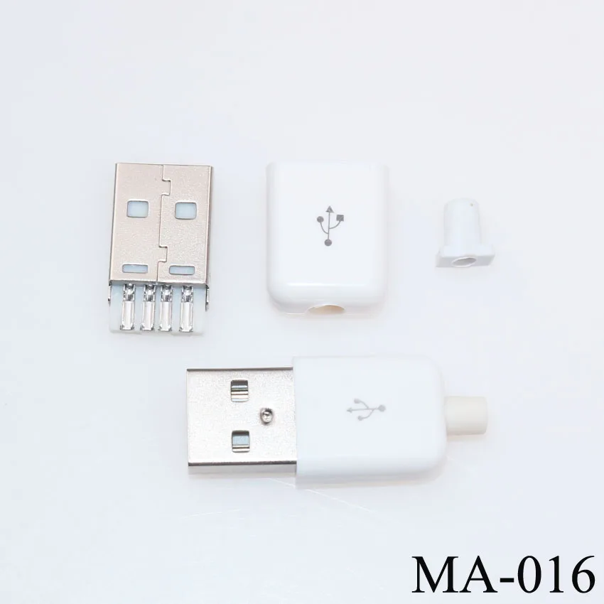 Conector Micro USB macho, 1 piezas, de segunda mano, carga trasera, color blanco y negro - imagen 4
