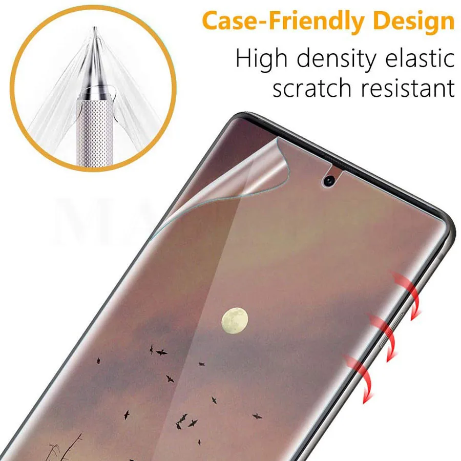 Película de hidrogel mate para iPhone, 12, 13 Pro Max, mini Protector de pantalla para iPhone 13 Pro, XS Max, XR, X, 8, 7, 6 Plus, SE, 2 uds. - imagen 4