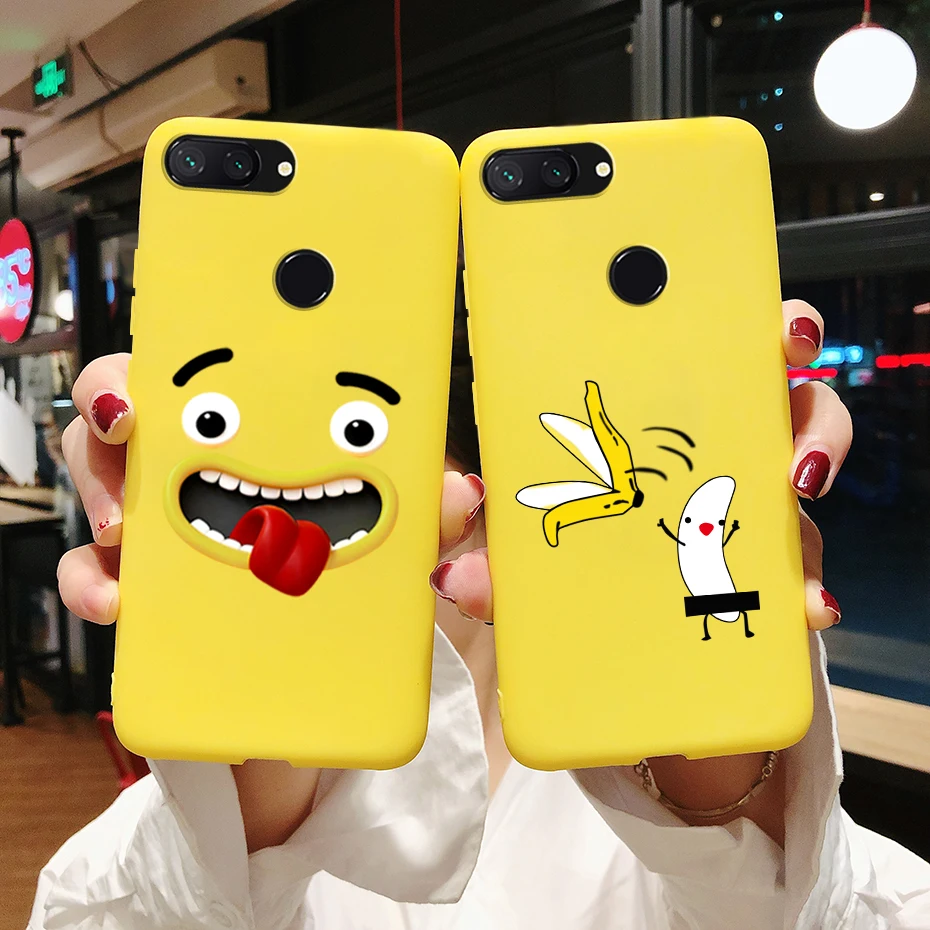 Xiaomi Mi 8 Lite Funda Silicona Dibujos Animados - Ultra Fina y Mate