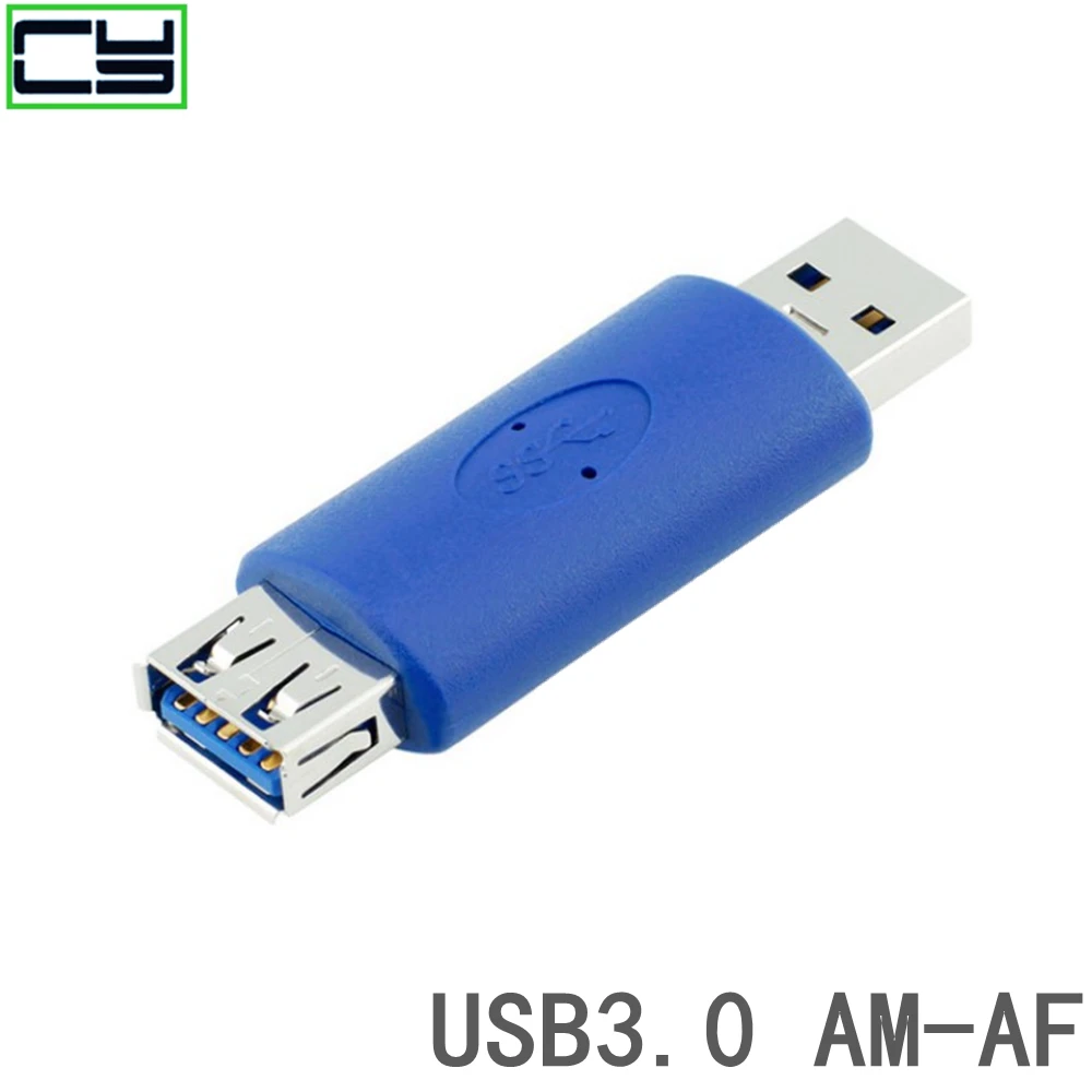 Adaptador USB3.0 de alta velocidad, conector recto de conversión, cabezal de extensión, conector de par de cables compatible con 2,0 macho a hembra - imagen 5
