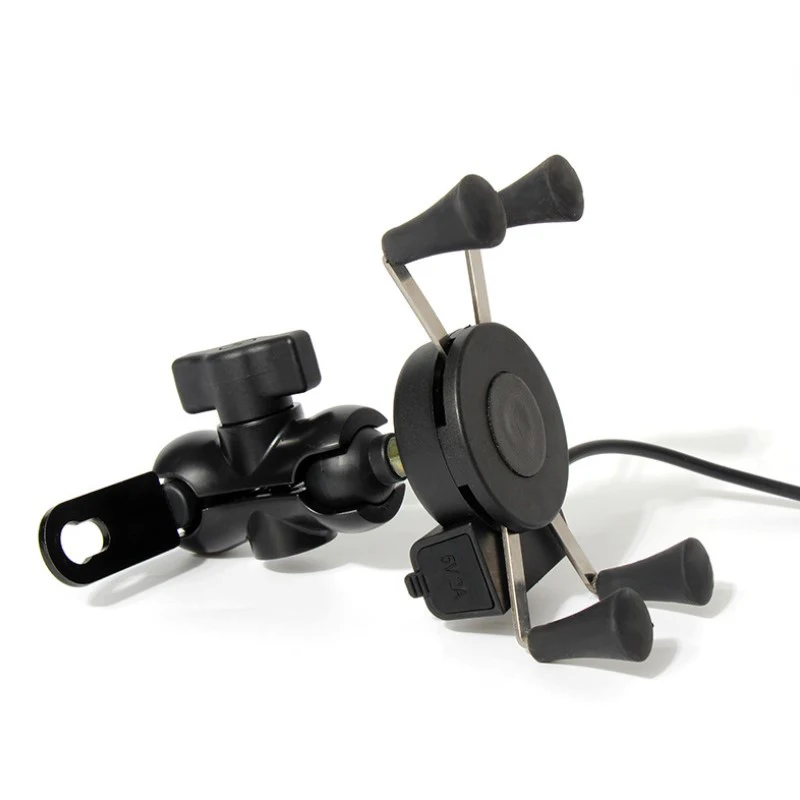Soporte Móvil Moto USB-C con carga rápida y GPS