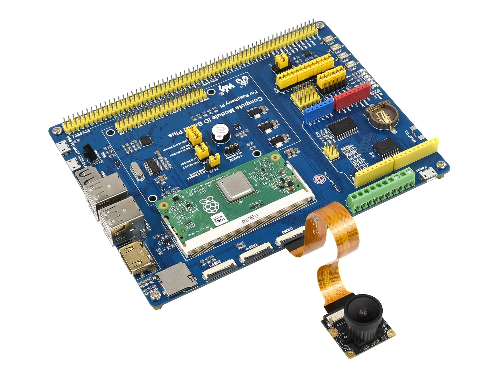 Cámara Waveshare IMX477-160 de 12,3 MP, 160 °   FOV, aplicable para Raspberry Pi 5/4B/3B/Jetson Nano/módulo de computación 4056 × 3040 - imagen 5