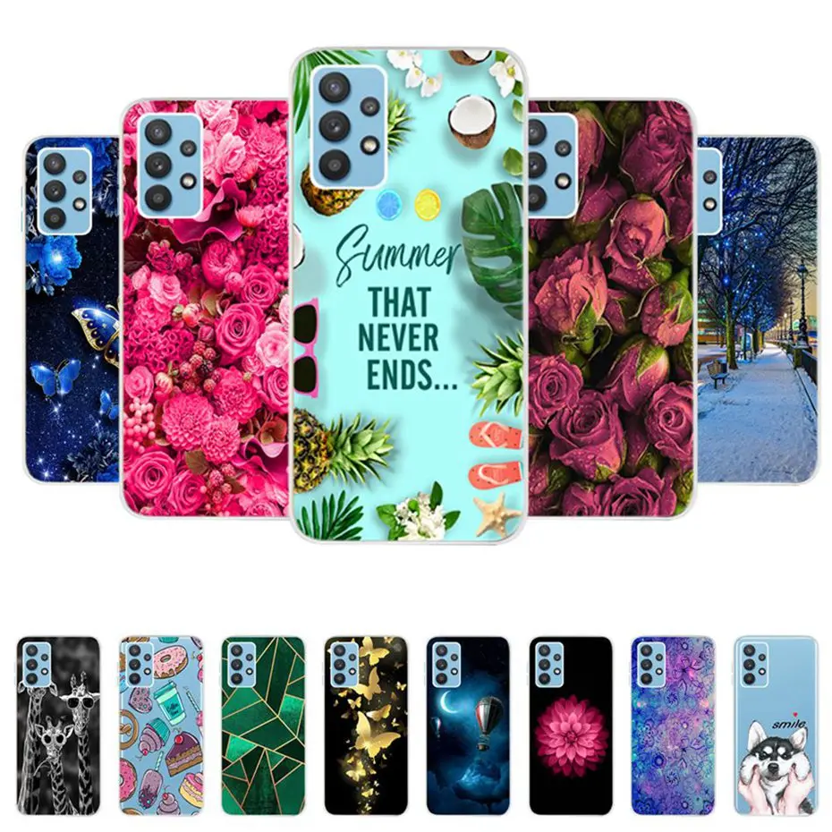 Funda de teléfono para Samsung Galaxy A52S 5G, Funda de silicona para Samsung A52 4G 5G Coque Galaxy A 52 S A52 S, Funda de TPU suave