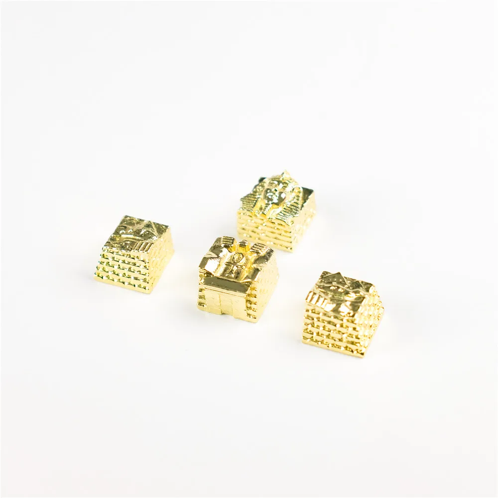 Pharaoh Direction Four Keycap Pure Copper Metal Resin Artisan Customized Personalized Keycaps For Cross-axis Switch Mechanical - imagen 2