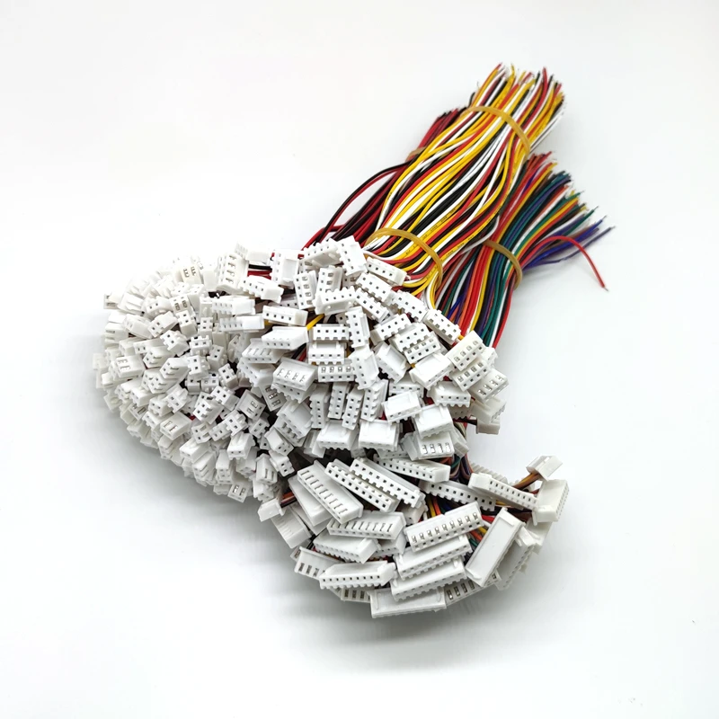 Conector JST XH2.54 2-12 pines macho/hembra con cable 20 cm 26AWG