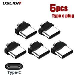 USLION Conector Magnético USB-C 360° para Carga Móvil