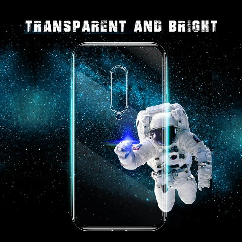 Fundas de teléfono transparentes para OPPO Oneplus 11 10 7 6T 8 9 Pro, funda de silicona TPU a prueba de golpes para Oneplus 7T 6 Pro, funda trasera suave - imagen 5