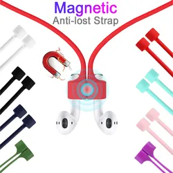 Correa de Silicona para AirPods – Sujeción Magnética Antipérdida