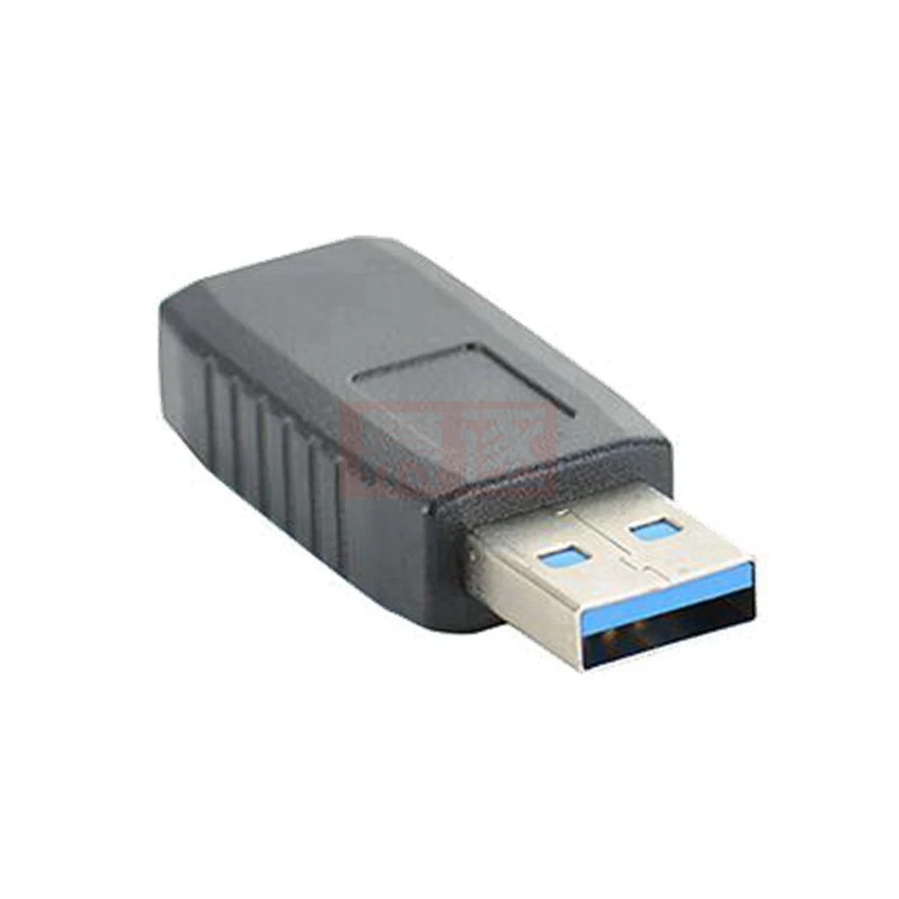 USB3.0 negro azul velocidad rápida tipo A conector macho a hembra adaptador de enchufe convertidor USB 3,0 para ordenador portátil U disco unidad Flash USB - imagen 4