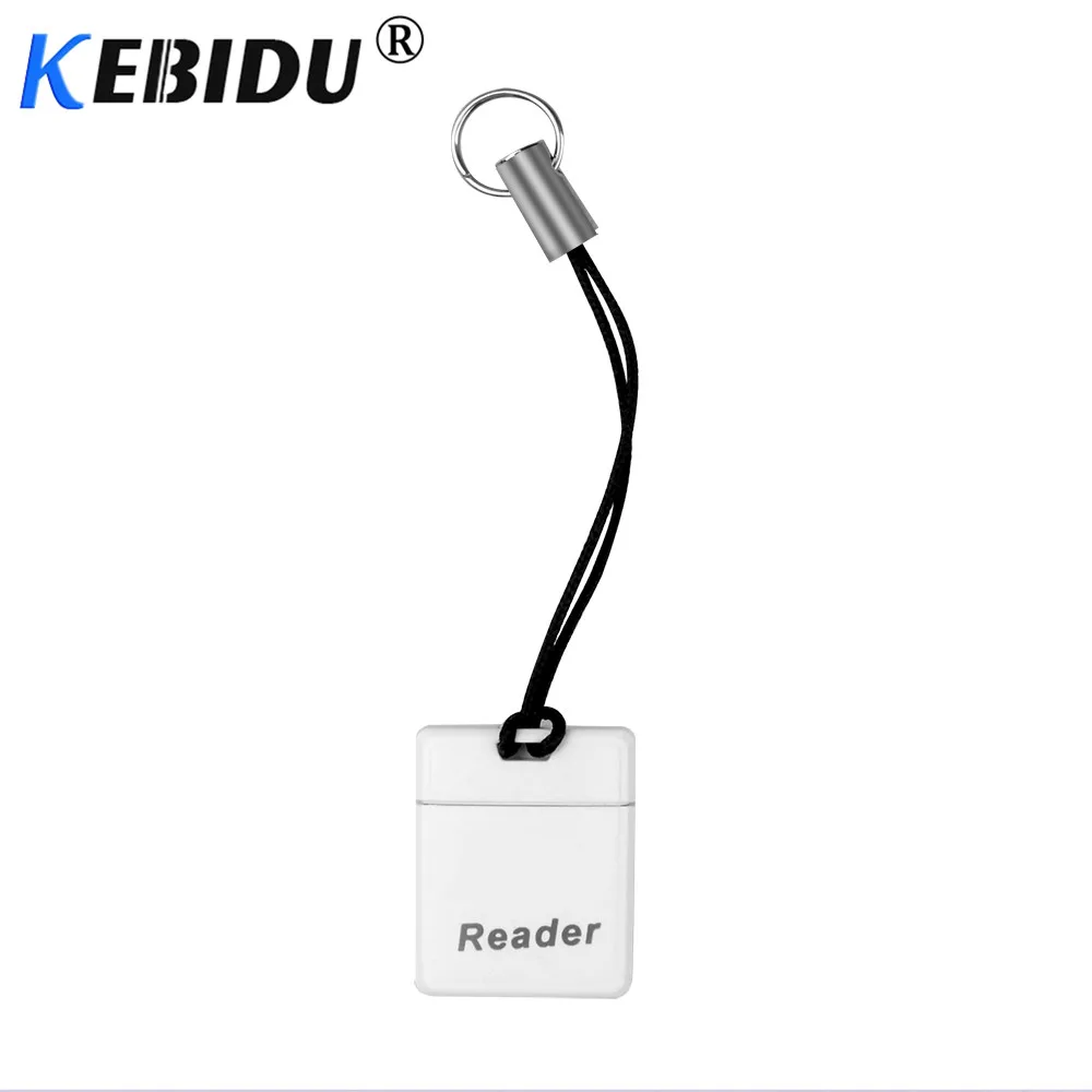 Kebidumei-Mini lector de tarjetas USB 2,0, adaptador de alta velocidad, SD/SDXC TF, para ordenador - imagen 4