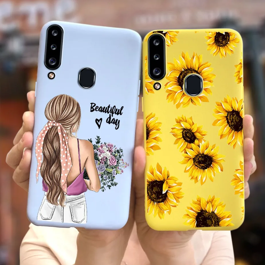 Samsung Funda Galaxy A20s Girasol Margarita – Suave y Delgada - imagen 2