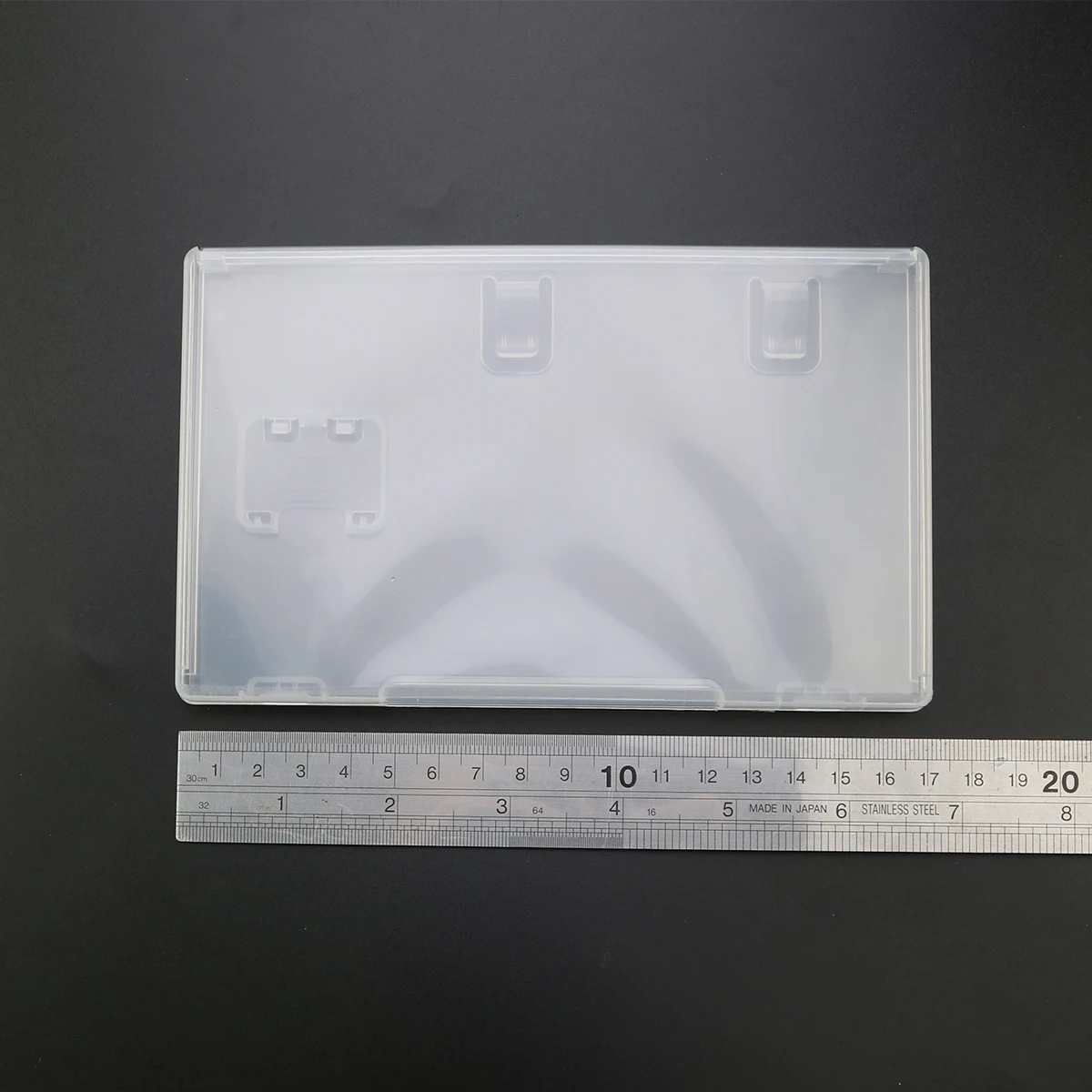 Estuche de almacenamiento para tarjetas de juego, carcasa transparente para guardar cartuchos, funda para interruptores, soporte para libros, cubierta insertada, 1 unidad - imagen 3