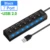 7 Port 2.0USB Black