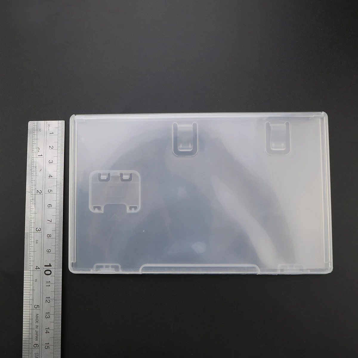 Estuche de almacenamiento para tarjetas de juego, carcasa transparente para guardar cartuchos, funda para interruptores, soporte para libros, cubierta insertada, 1 unidad - imagen 4