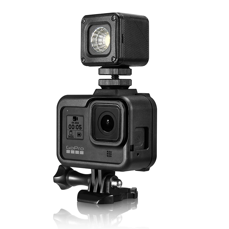 Carcasa protectora de marco de plástico para Gopro Hero 8, protección anticaídas, borde, carcasa negra, accesorios para Cámara de Acción - imagen 3