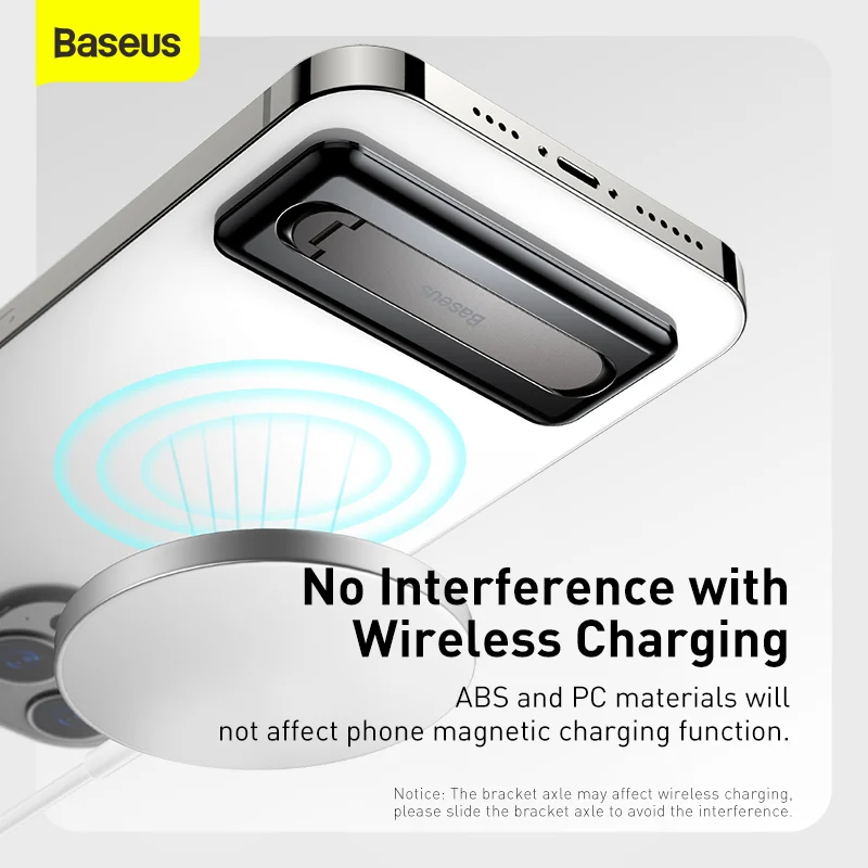 Baseus-soporte plegable para teléfono móvil, accesorio de escritorio para iPhone 14, 13, 12, Xiaomi, Samsung, Huawei - imagen 5