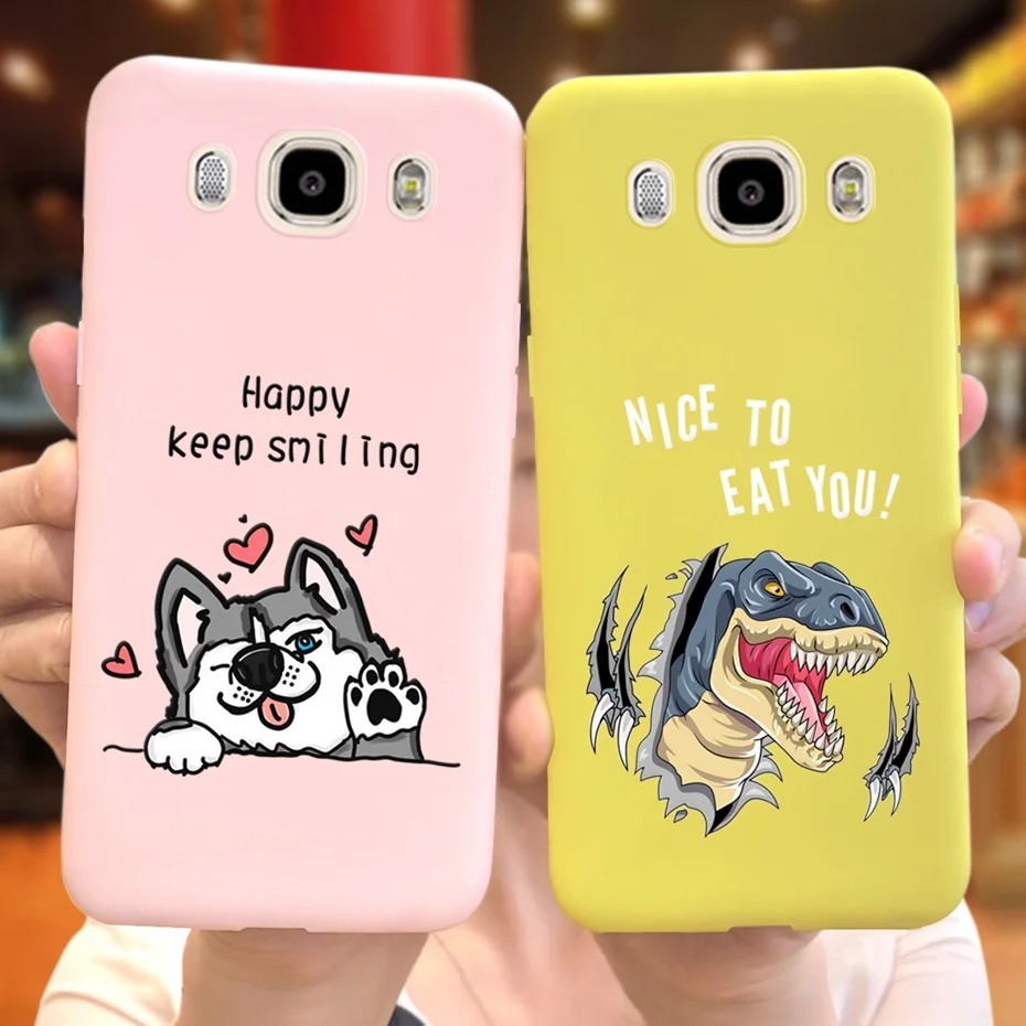 Funda de silicona líquida para Samsung Galaxy J7 2016, carcasa trasera de TPU suave para Samsung J7 J 7 2016 J710H SM-J710F - imagen 2