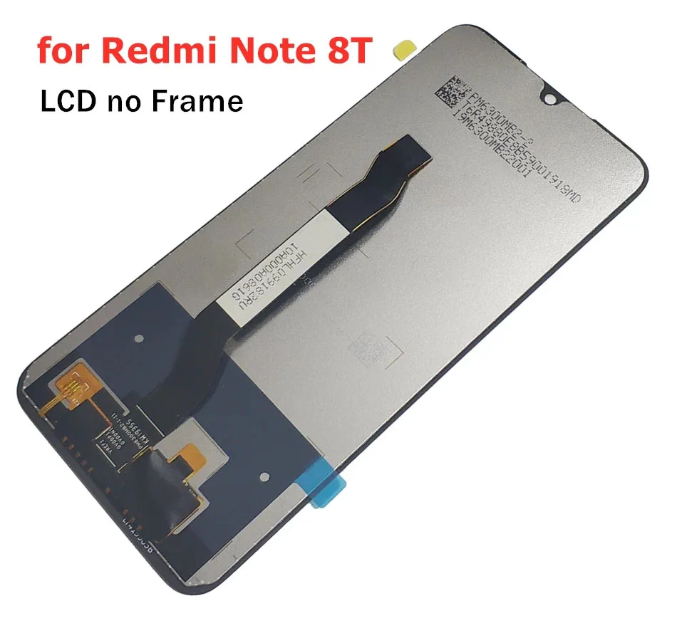 Pantalla Original de 6,3 "para Xiaomi Redmi Note 8T M1908C3XG, pantalla táctil Digital con marco para Redmi Note 8T, montaje - imagen 5