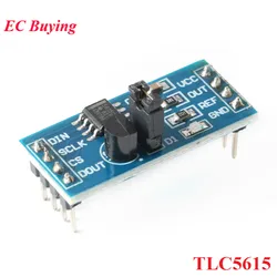 TLC5615 Módulo de conversión digital a analógico DAC serie de 10 bits TL431 Convertidor IC Módulo de fuente de alimentación de 5 V