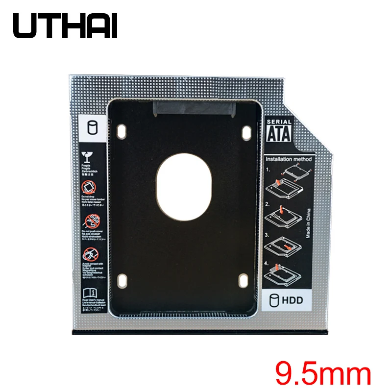 DM DW95S Optibay Caddy SATA 3.0 - HDD 9,5mm para Notebook - imagen 3