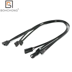 Cable Splitter RGB Macho-Hembra Corsair 50cm 3 a 4 pines 5V