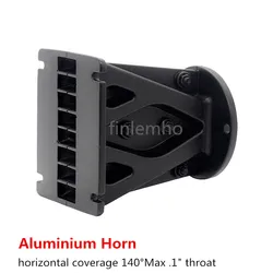 Altavoz Tweeter DJ Aluminio Guía Onda Matriz Línea 1" Garganta