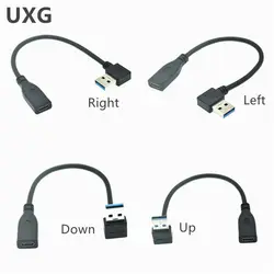 Adaptador de Cable USB C hembra a USB 3,0 macho, enchufe USB tipo A 3,1 de un solo lado de 5Gbps GEN 2 para Oculus Quest Link, IPhone 11, PC