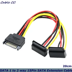 Extensor SATA 15 Pines Alimentación PC
