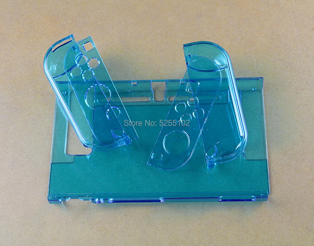 20 piezas para Nintendo Switch funda protectora dura cubierta de carcasa de cristal desmontable para accesorios de controlador de consola NS Switch - imagen 5