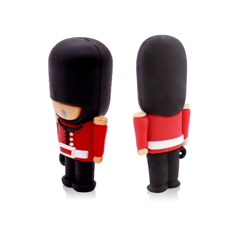 Pendrive Bolígrafo Diseño Guardia Británico – USB 2.0 - imagen 2