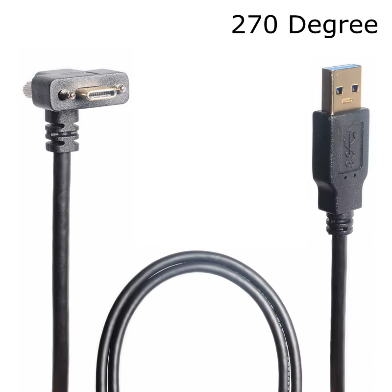 Cable USB 3.0 a USB-C con Bloqueo de Tornillos - imagen 4