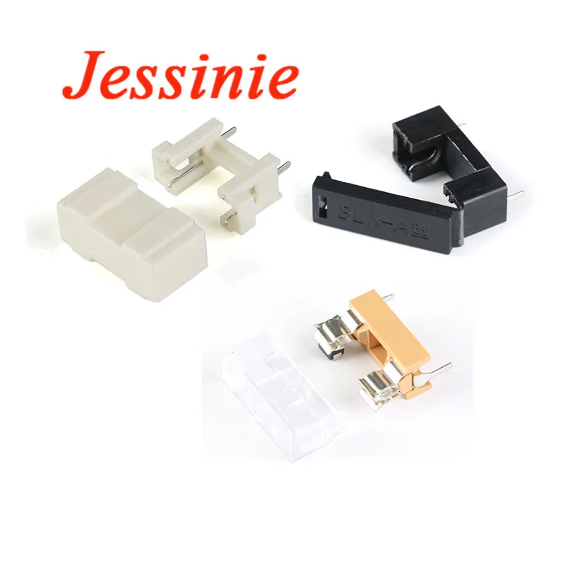 Portafusibles de 5x20mm, 10 unids/lote, 5x20mm, 5x20