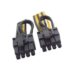 Cable divisor PCIe 6 pines a 2 conectores 8P para GPU