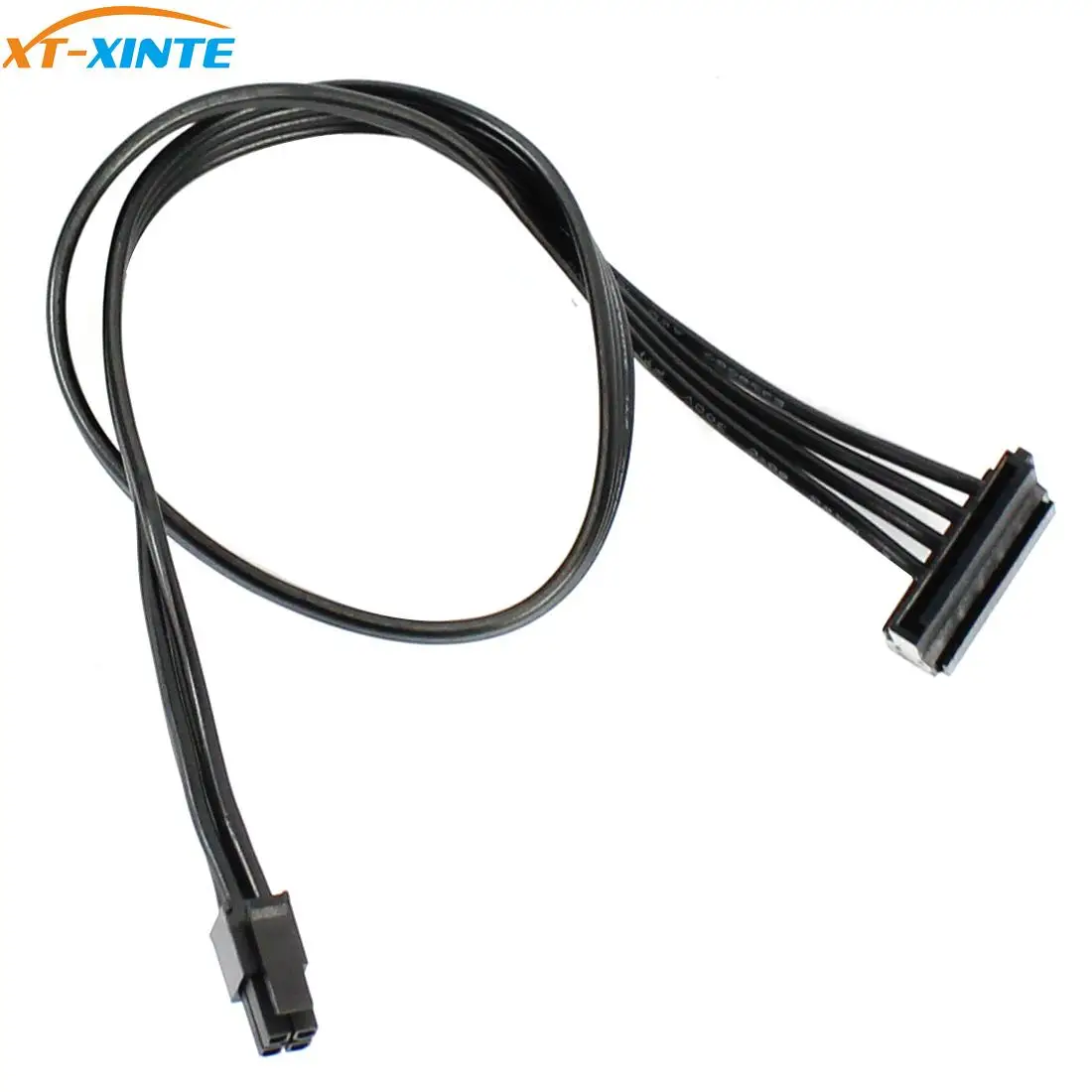 Cable de alimentación de PC Mini 4 pines a SATA SSD para Lenovo M410 M415 M425 B415 M610 M710 M4200R, placa base 4 P a 1/girar 2 SATA