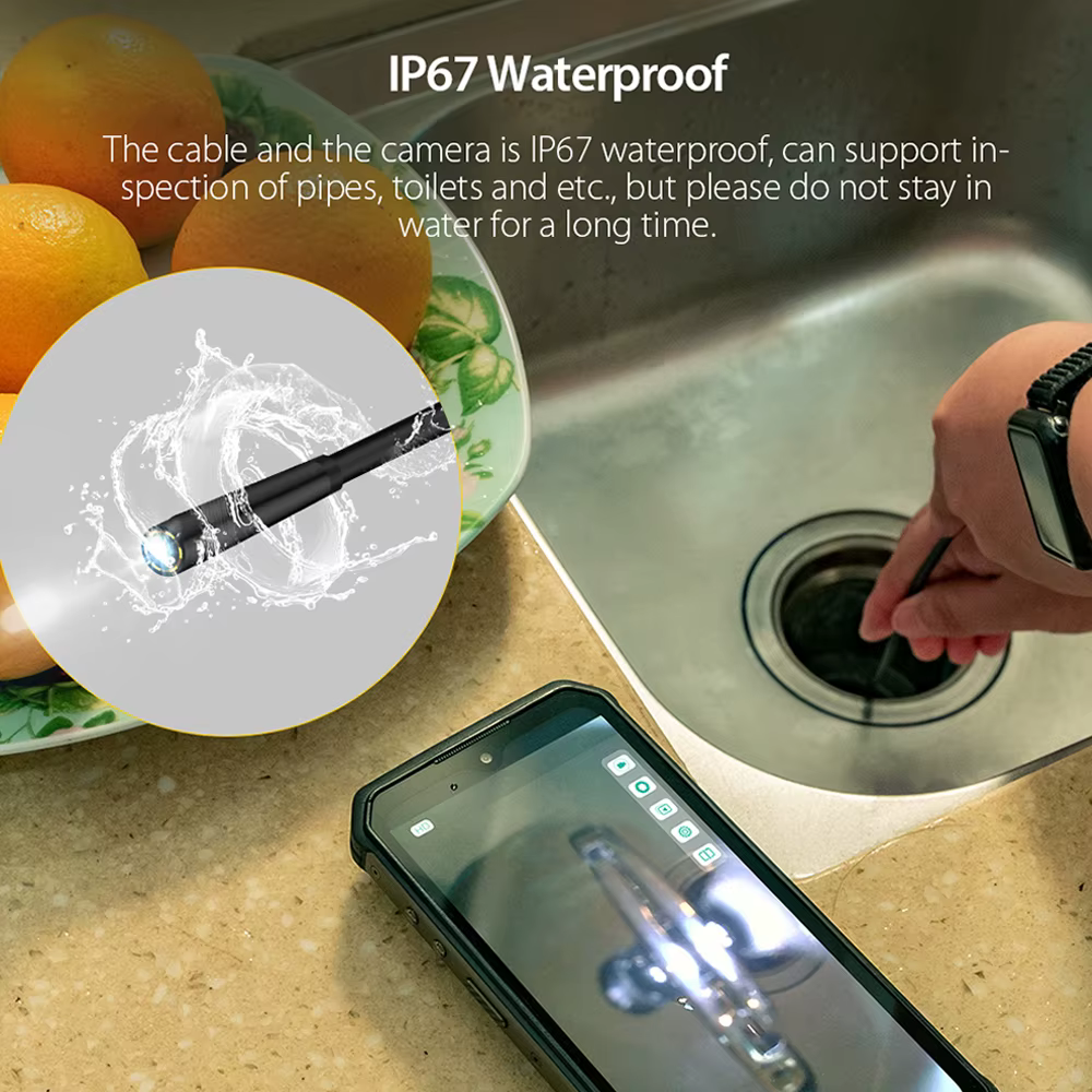 Ulefone Endoscopio Impermeable ARMOR 9/9E/13/18T – Resistente al Agua