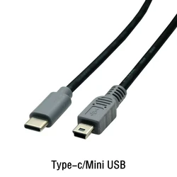 Cable USB-C a Mini USB – Carga y sincronización rápida