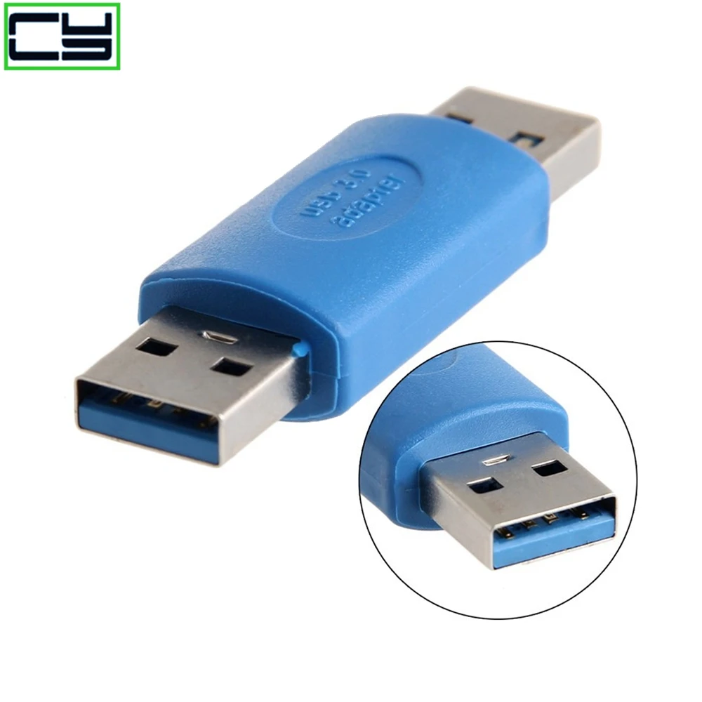Adaptador USB3.0 de alta velocidad, conector recto de conversión, cabezal de extensión, conector de par de cables compatible con 2,0 macho a hembra - imagen 3