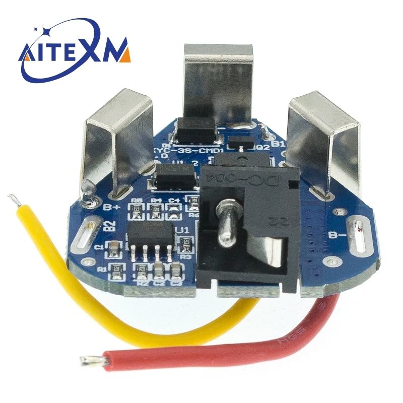 Placa de protección de batería de litio de iones de litio 3S 12,6 V 6A BMS, ecualizador de batería equilibradora de Banco de energía 18650 para taladro eléctrico - imagen 5