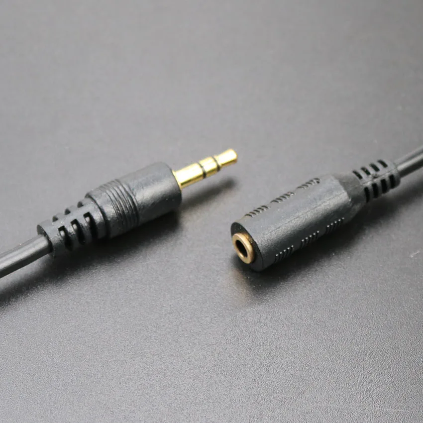 YuXi-Cable de extensión de auriculares, conector macho a hembra de 3,5mm, AUX, extensor de Audio estéreo, 3,5mm, 1,5 M, 5 M, 10M - imagen 3