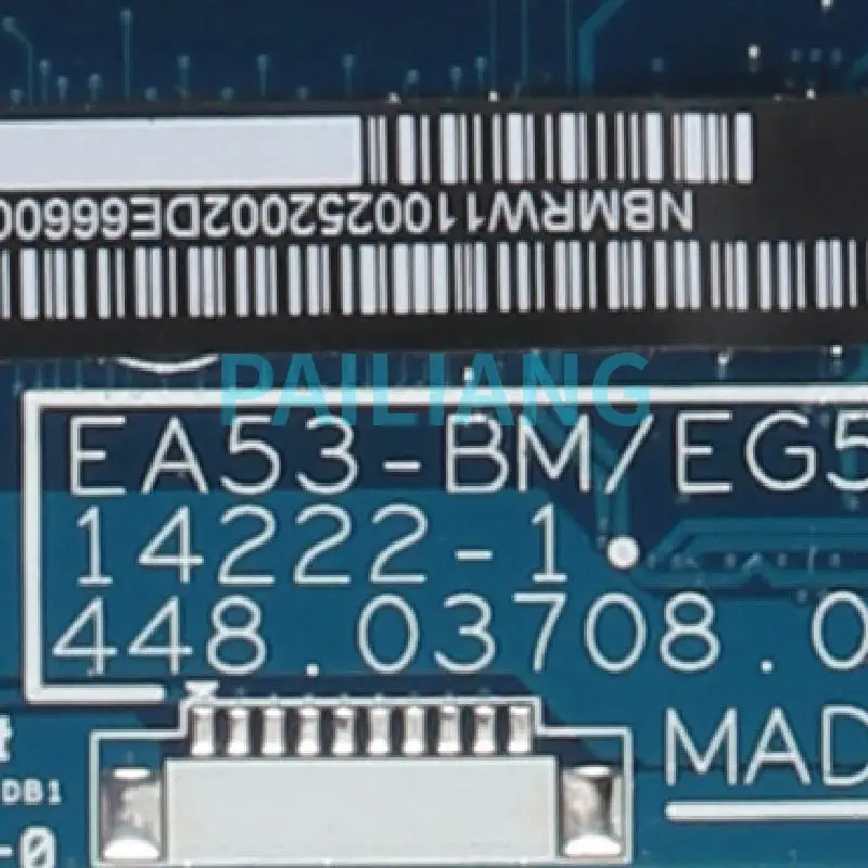 PAILIANG-placa base para portátil ACER Aspire ES1-512, placa base probada, Celeron N2840, 14222-1, SR1YJ - imagen 3