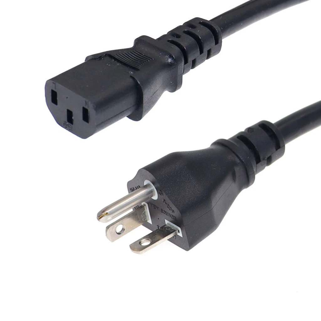 Cable de alimentación IEC320 C13 de EE. UU. A 15A, 250V, Cable de extensión de ordenador de alta resistencia NEMA 6-20P, 14AWG, línea de alimentación de 1,8 m(6 pies)