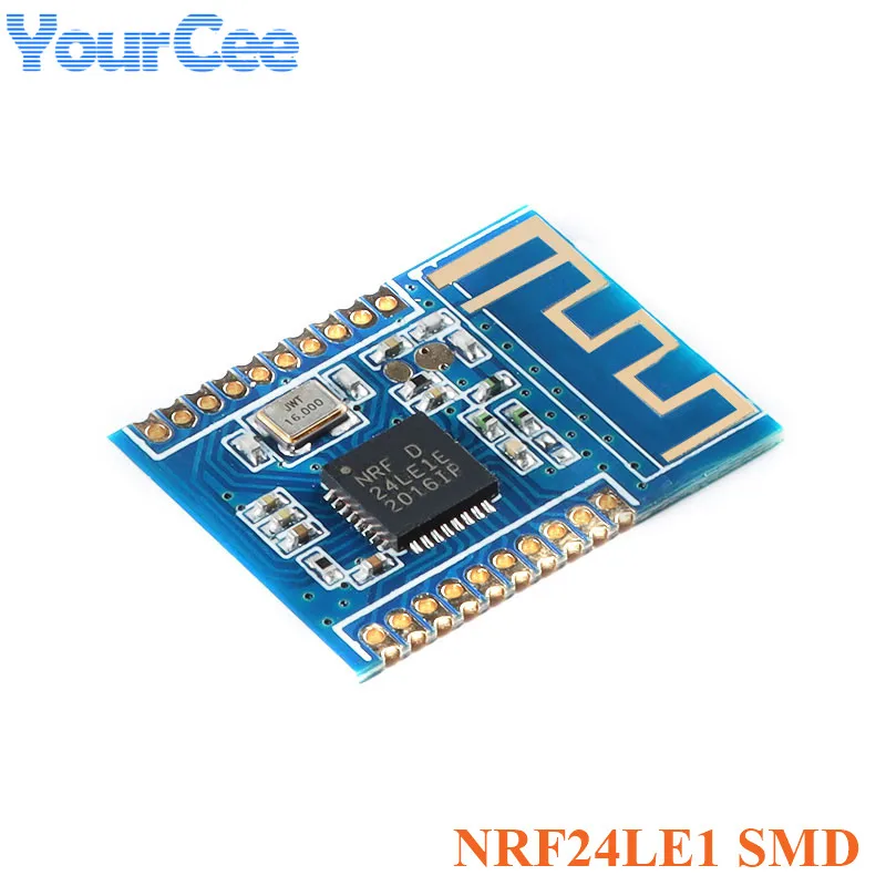 10 uds/1 unidad NRF24LE1 NRF24L01 módulo de comunicación inalámbrica Wifi 51 MCU 2,4G GFSK placa transceptor de Radio de frecuencia - imagen 2