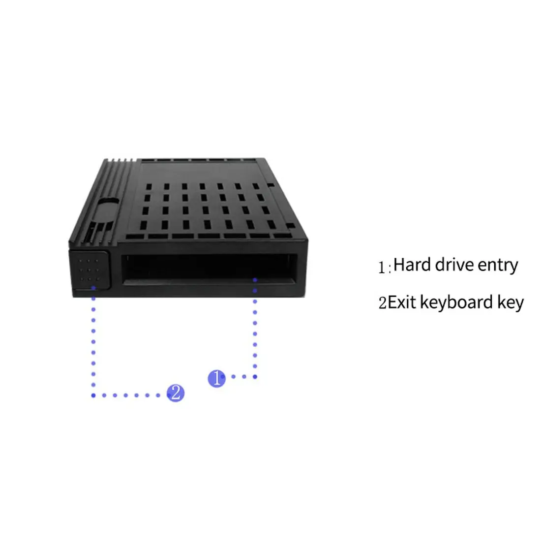 Caja adaptadora de carcasa de disco duro con interfaz USB2.0 para ordenador de escritorio, sin herramientas, MRA260C/MRA260UC, SATA de 2,5 a 3,5 pulgadas, 6gbps - imagen 3