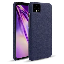 Funda Google Pixel 4/4 XL - Tela suave delgada + carcasa de PC
