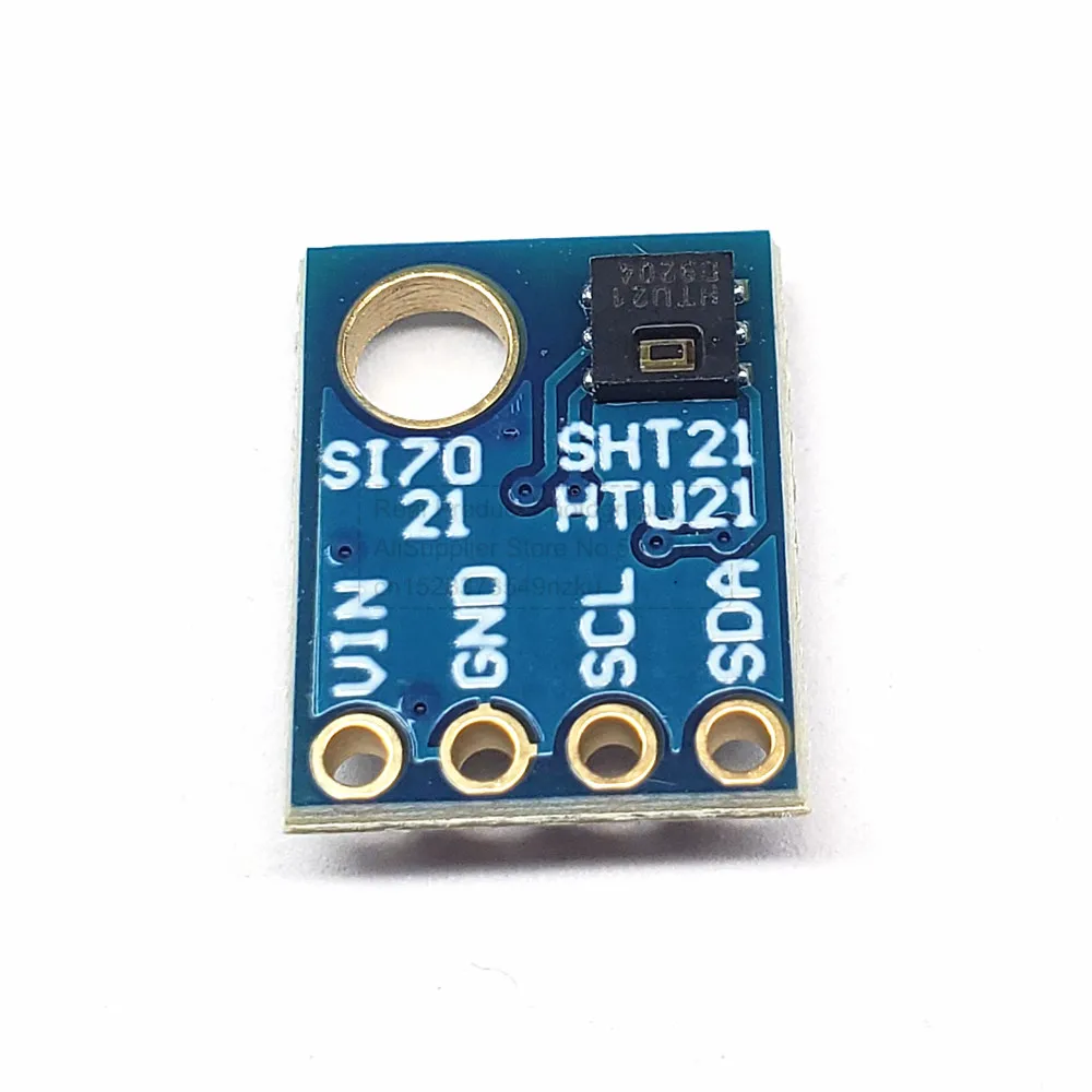 Módulo de Sensor de temperatura GY21 HTU21 para Arduino, interfaz I2C IIC, Sensor de humedad, GY-21-HTU21, reemplaza el Si7021 Original - imagen 2