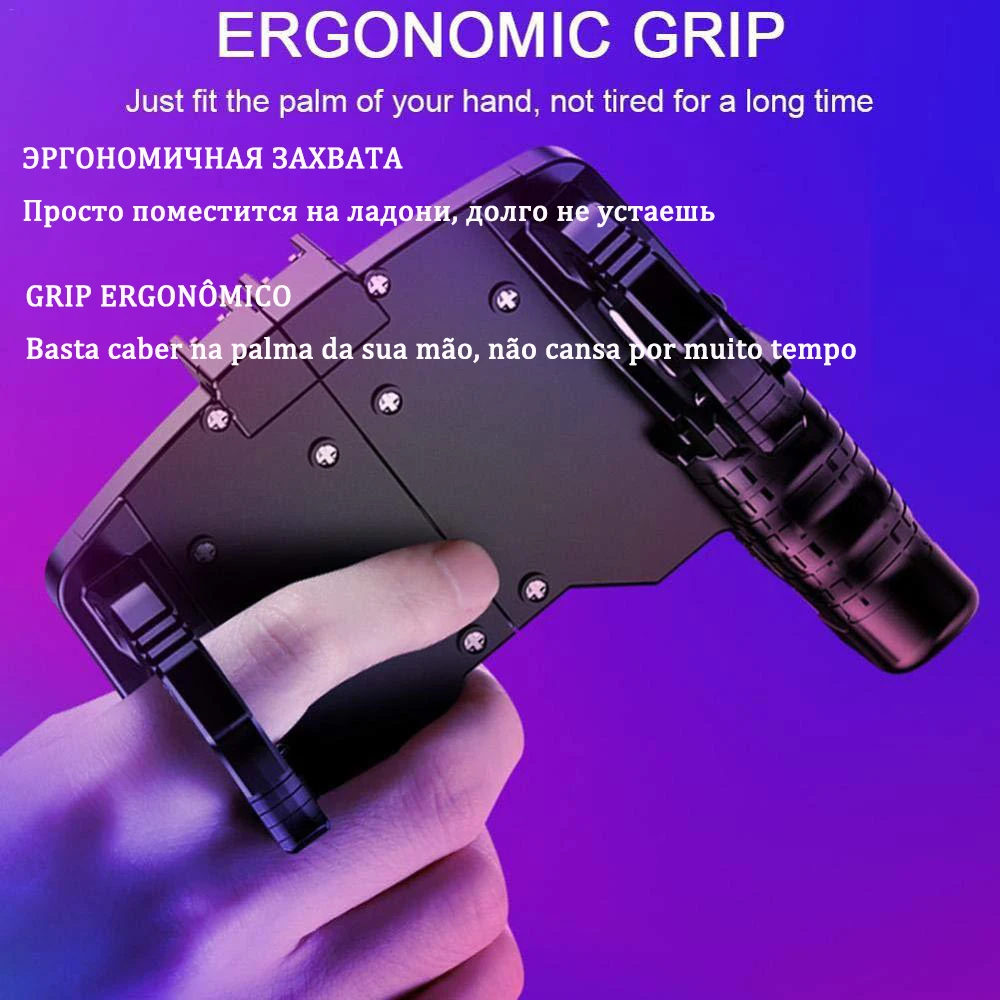 Controlador PUBG Control para teléfono Gamepad Joystick Android iPhone Trigger Free Fire Mobile Game Pad Pupg Hand teléfono móvil Gaming - imagen 5