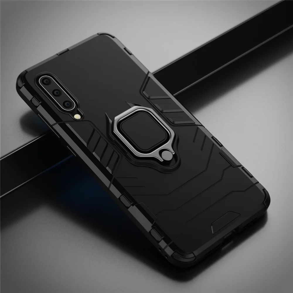 Funda armadura a prueba de golpes para Xiaomi Mi 9, Funda con soporte de anillo, Funda trasera para teléfono para Xiomi Mi 9 mi9 xiaomi9, Funda Capa - imagen 4