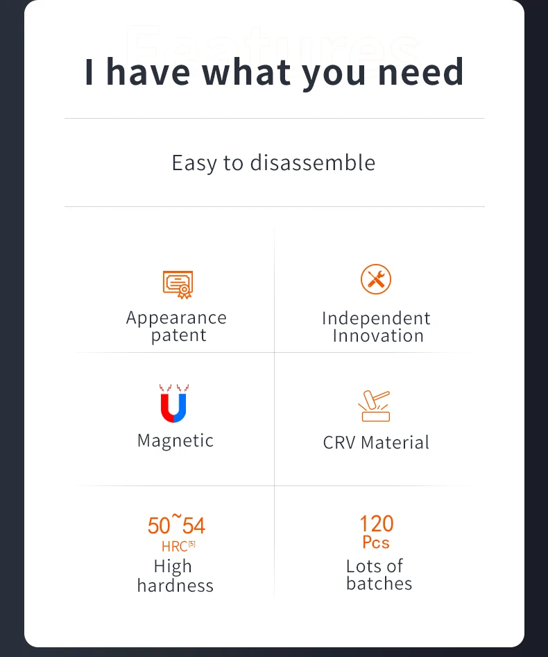 Puntas Magnéticas - Vista de las puntas magnéticas